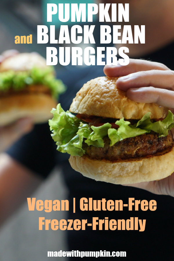 Try these delicious Pumpkin And Black Bean Burgers as an alternative to meat. They are vegan and gluten free. These burgers are also freezer-friendly. 